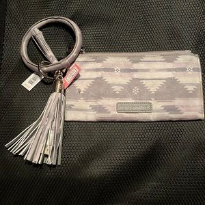 Simply Southern Aztec Bangle Wallet and extra dangle with phone charger.…